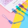 1PC Anti-lost Chain Infant Chew Toy Pacifier Chain Dummy Clips Baby Teething Nipple Strap