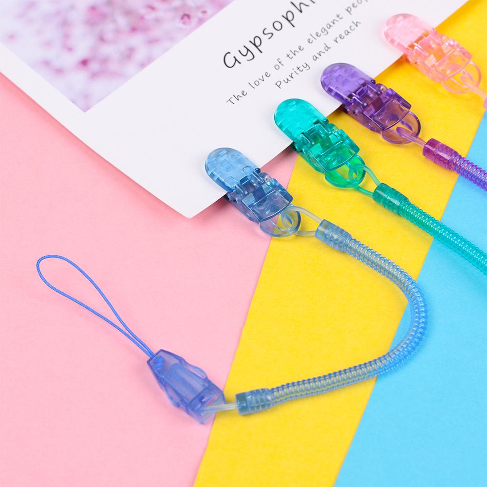 1PC Anti-lost Chain Infant Chew Toy Pacifier Chain Dummy Clips Baby Teething Nipple Strap