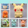 Chaveiros de Pelúcia Adoráveis de Pokémon Apresentando Pikachu, Squirtle, Charmander, Bulbasaur e Eevee Perfeitos para Colecionadores!