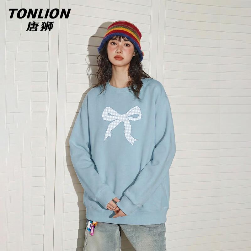 

Женская повседневная толстовка TonLion с длинным рукавом и круглым вырезом 2XL