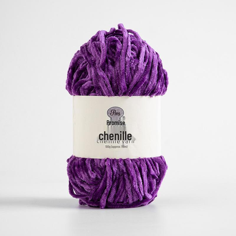Chenille Golden Velvet Yarn for DIY Scarf, Teddy Bear, Snowdrop Crochet, Slippers