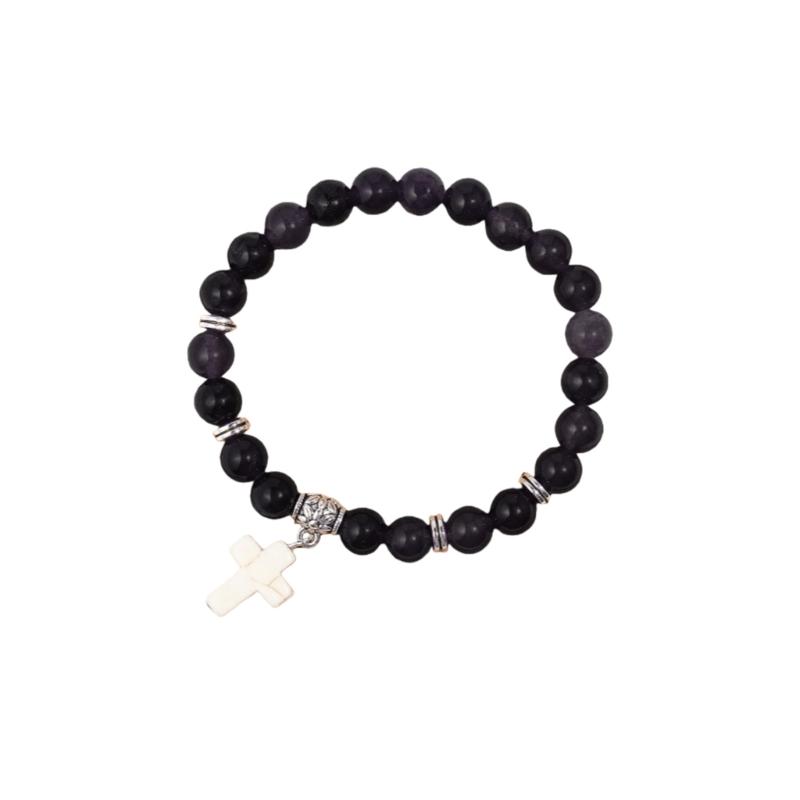 Браслет из бусин с имитацией кристаллов, регулируемый дизайн для размера запястья, символические украшения