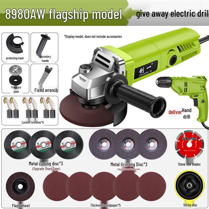 Multifunktions-Winkelschleifer & Polierer für den Haushaltsgebrauch