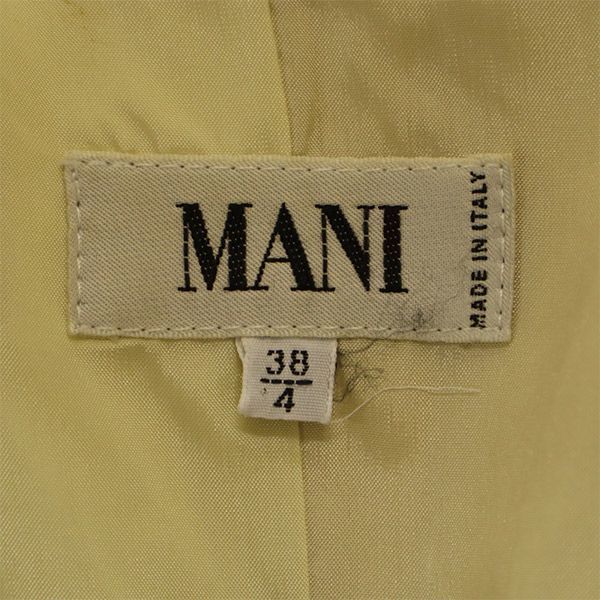 MANI tailored jacket 38 beige Women Used