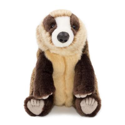Calorata Peluche Tasso Giapponese (Animale Realistico BabySoft Touch) Tasso Realistico Animale Bambino Giocattolo Bambola Regalo Presente Compleanno (Testato due volte) 