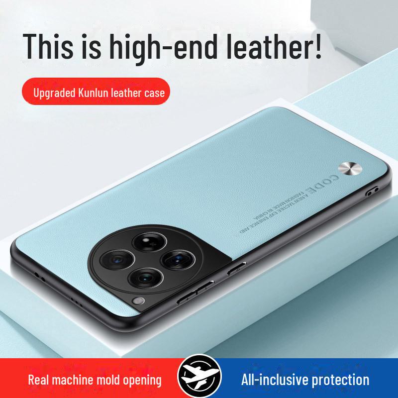 OnePlus ACE3/ACE2 Pro Vollabdeckung Leder Kevlar Handyhülle