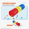 Kids Play Tunnel Tent for Toddlers, Colorful Pop Up Crawl Tunnel Toy for Baby or Pet, Collapsible Gift for Boy and Girl Play Tunnel Indoor and Outdoor