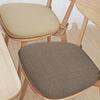 Soft Dining Chair Cushion Comfortable Chair Pad Simple Sanding Seat Pad  Seat Cushion