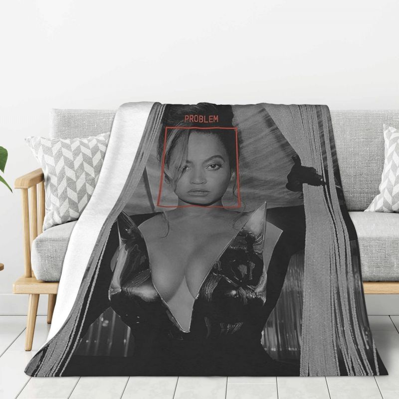 Benutzerdefinierte Beyonce Renaissance Tour Konzert Film Decken Warme Flanell Überwurfdecke für Schlafzimmer Büro Tagesdecken
