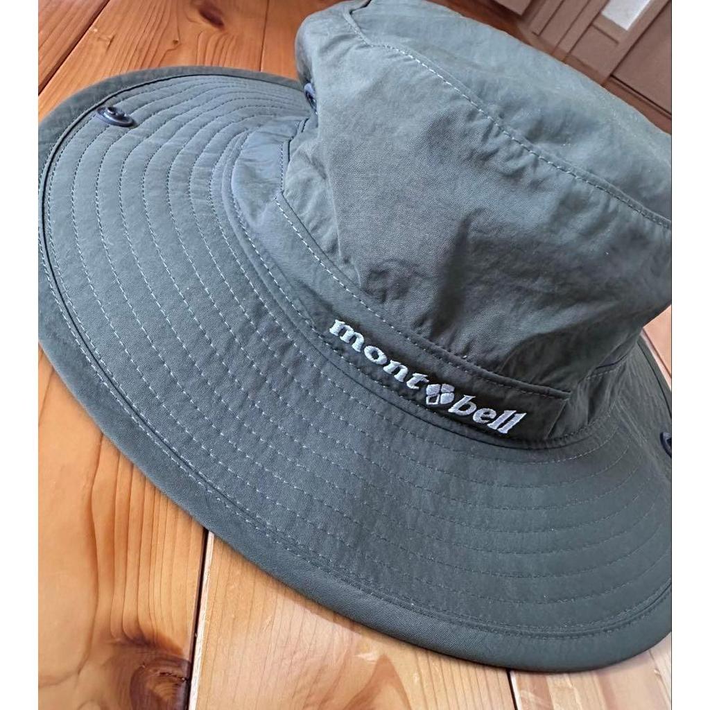 Used [New/unused] Mont-bell Dark Green Kids Hat