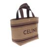 CELINE 116992FRY.02NU 2WAY Tasche Braun Leder/Raffia Damen