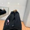 Weitbeinige Jeans mit Plissee-Design Damen Übergröße High Waist Loose Jeans