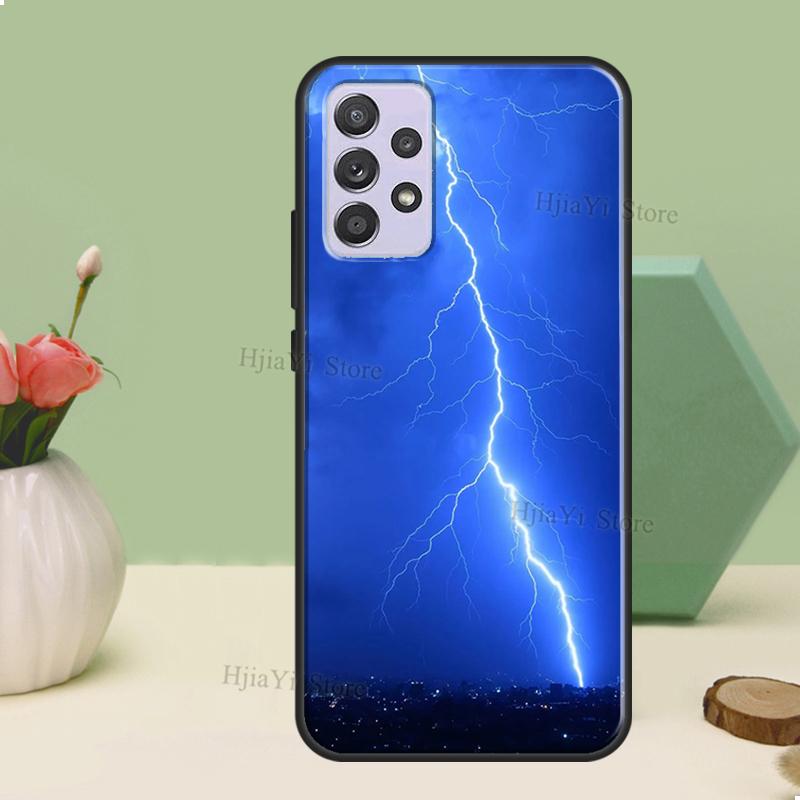 Sky Lightning Style Case For Samsung A54 A34 A24 A14 A51 A71 A12 A22 A32 A52 A72 A73 A33 A53 A13 Back Cover