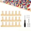 Wood Knitting Machine Knitting For Adult Beginner Weaving Blankets Bedspreads Shawls Sweaters and Yarn Craft Project