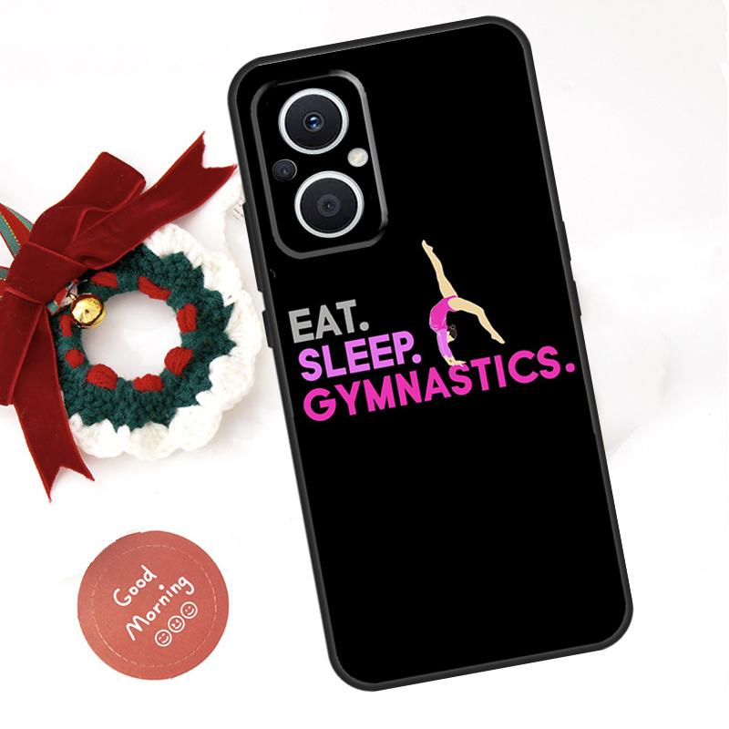 Love Gymnastics Case For OPPO Reno 8T 4Z 5Z 11F 10 11 Pro 5 6 7 8 Lite OPPO Find X2 X3 X6 Pro X5 Lite Cover