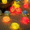 Easter Hatching Chick Crackled Egg String Lights - Festive Decorative Atmosphere
