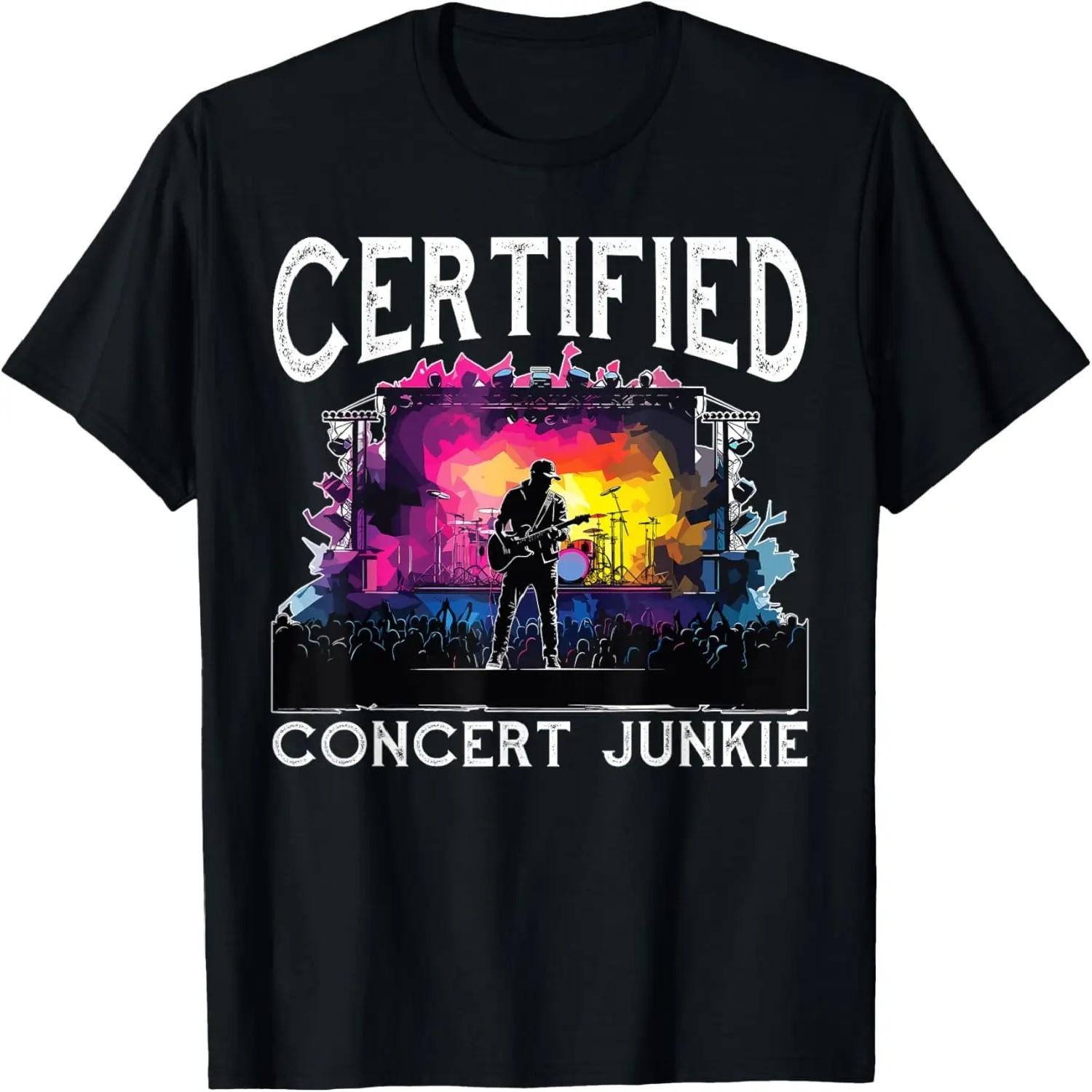 Certified Concert Junkie ---- T-Shirt S