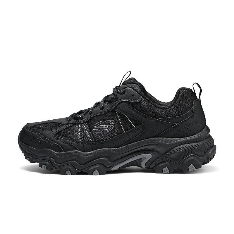 Skechers Vīriešu Melni Zemi Āra Apavi