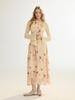 Sinseuden Nuage Ruffle Long Dress
