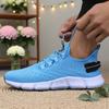 Women Running Shoes  New Fashion Lightweight Sneakers for Women Soft Sole Breathable Cushioning Tennis Sports Shoes Female