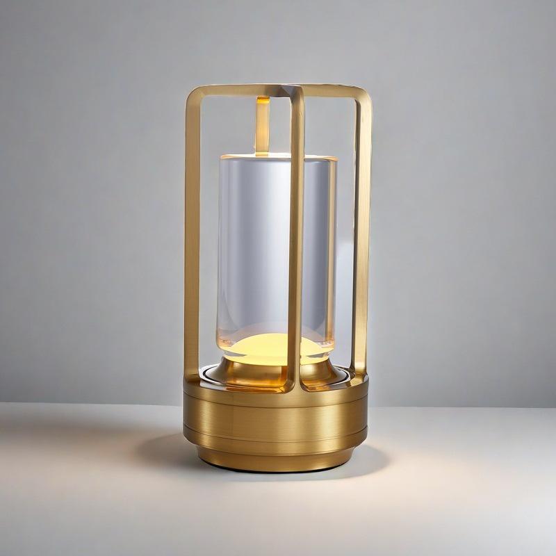 Creative LED Desk Lamp: USB Rechargeable Eye Protection Night Light, Portable Bedside Lamp and Camping Lamp