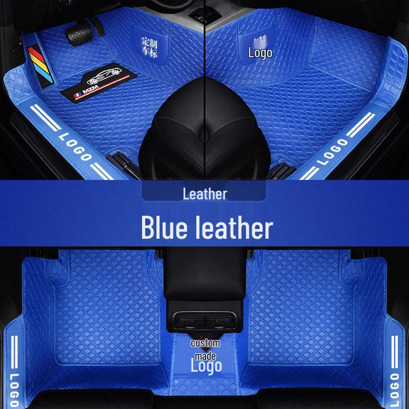 Full Surround Non-Slip Silk Ring Car Floor Mats - Wear-Resistant & Eco-Friendly Foot Pads