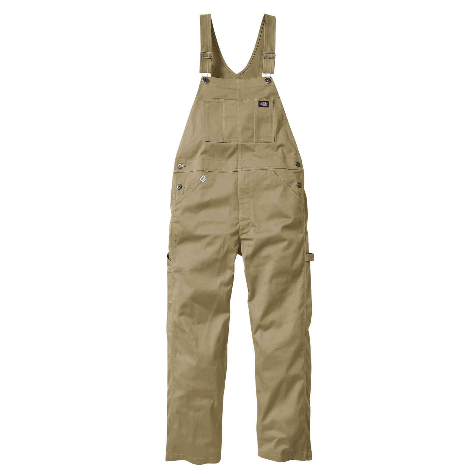 

Dickies Overalls D-769, Workwear, Stretch, Reflective, Easy Care, Year-Round, Dickies CO-COS Pro Uni Sticker, Size 14 Khaki, Medium