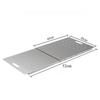 Expandable Over-the-Sink Cutting Board, Stainless Steel, Dish Drainer Rack, Kitchen Board, Tabletop Cutting Board, Dish Drainer with Drain Holes, Larg