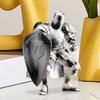 Action Figure Multi-Jointed Multi-Jointed Medieval Knight Full Body Model Flexible Statue Movable Figurine with 360 Degree