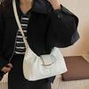 Women's Soft Leather Underarm Bag Casual Commuter Shoulder Bag