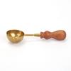 Retro Sealing Wax Furnace Stove Pot Wood Handle Sealing Wax Spoon for Wax Sealing Decorative Wax Stamp Craft Gift Play With Mom