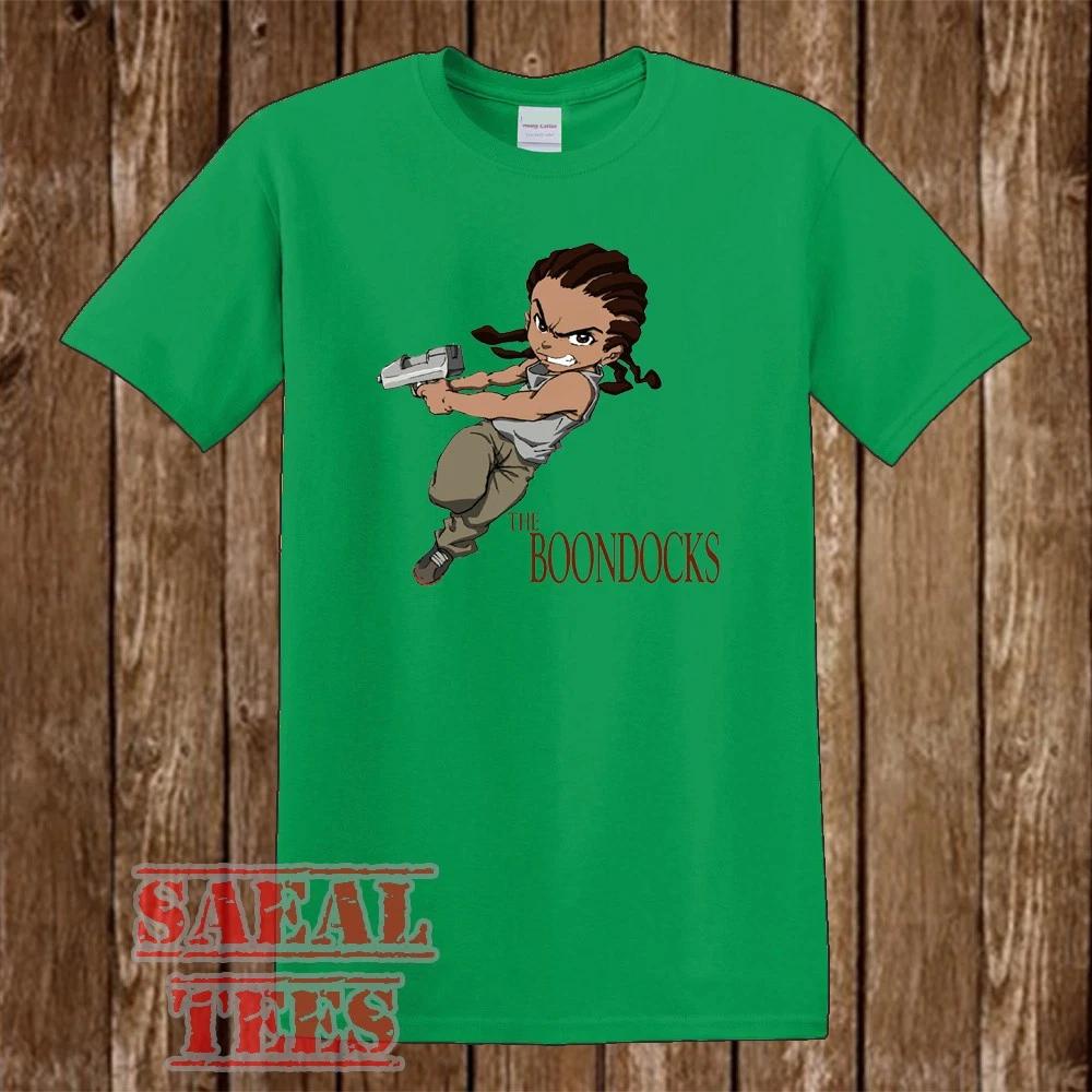 The Boondocks Men s Green Size S-5XL XS
