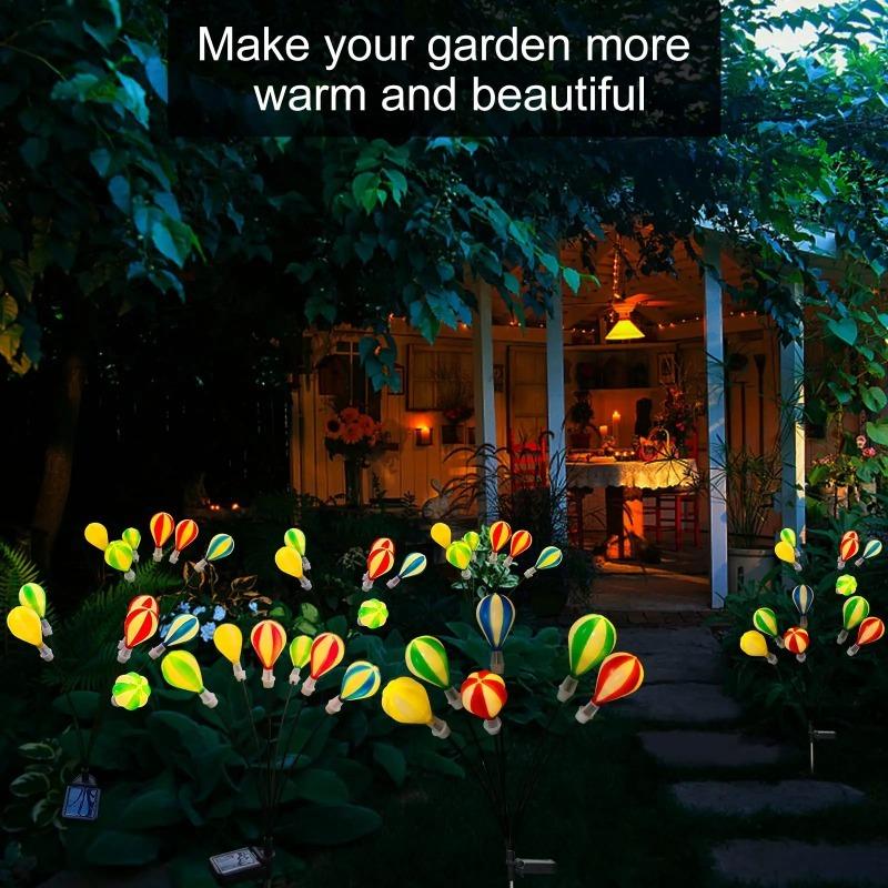 High-quality Balloon Lights Garden Waterproof Outdoor Solar Lights Easter Halloween Decorative Lights Atmosphere Lights  Courtyard Lights