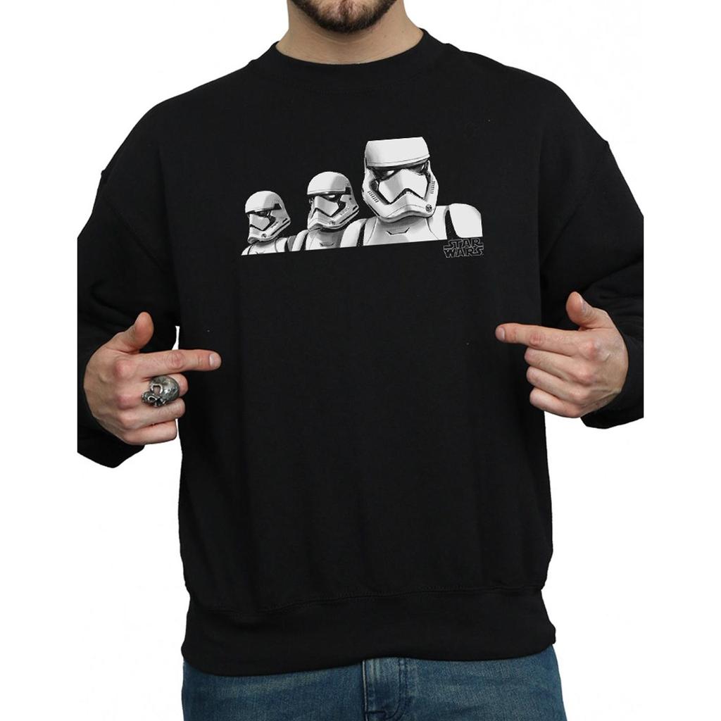 Star Wars: The Rise of Skywalker Mens Star Wars The Rise Of Skywalker Troopers Band Sweatshirt