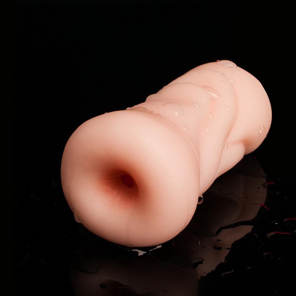 Mannlig Masturbator 4D Realistisk Dyp Hals Silikon Kunstig Vagina Munn Anus Oralt Sexleketøy Sexleketøy for Menn
