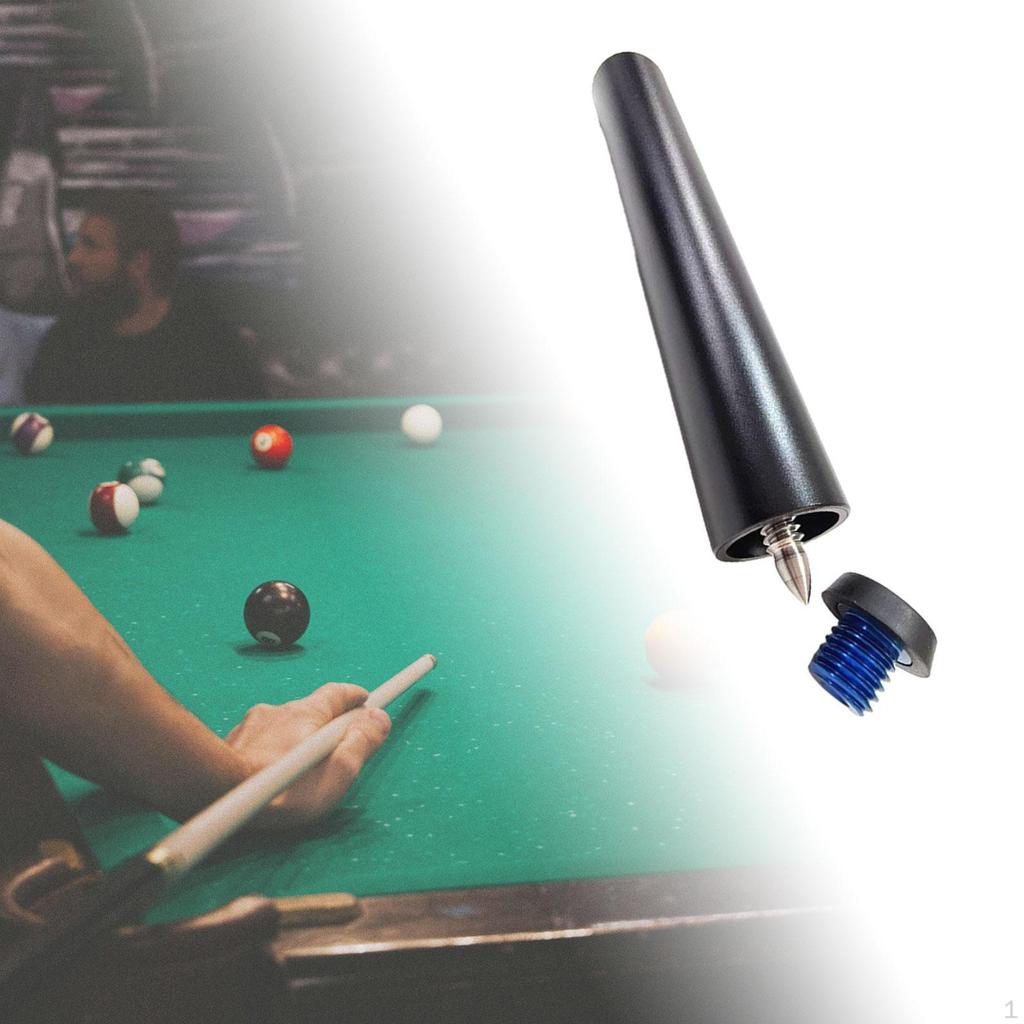 Pool Queue Extender Billard Snooker Verlängerung 20 cm Lange Werkzeug Starke Leichte Ende