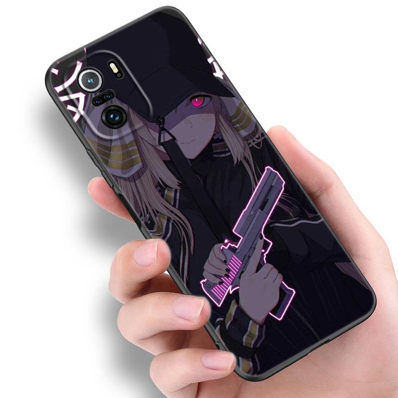 Anime Vaporwave Glitch Phone Case For Xiaomi Redmi Note 5 6 9T K20 K40 K50 Pro 7A 8A 9A 9C 9i 10A 10C A1 S2 TPU Black Cover