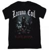 Lacuna Coil Band Tour Heavy Cotton Black Unisex T-shirt Tops Tee