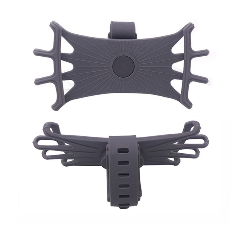 Multifunktionale Silikon-Fahrrad-Handyhalterung Outdoor-Fahrrad-Navigationsständer Laufrad Motorrad-Handyhalterung