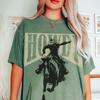 Howdy Rodeo Cowboy Unisex Garment-Dyed T-shirt, Western Shirt, Cowgirl Tee, Cowboy Shirt, Cowboy Clothing, Western Apparel, Rodeo Attire