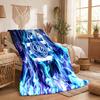 Queens Park Rangers Football Print Flannel Blanket Soft Warm Sofa Bed Throw Blanket For Home Office Bedroom