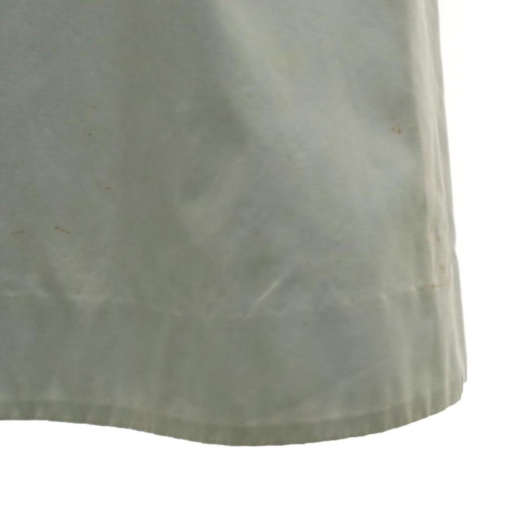 Yves Saint Laurent 90er Jahre Alter Mantel T9-110 Blau x Elfenbein Damen Gebraucht