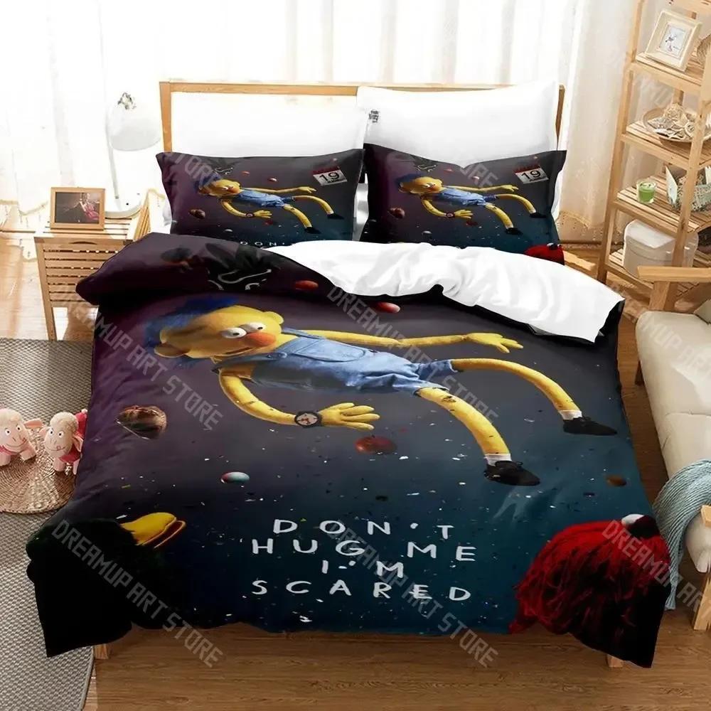 3d Print Anime Don't Hug Me I'm Scared Bedding Set Single Twin Full Queen King Size Bed Set Adult Kid Bedroom Duvet Cover Sets