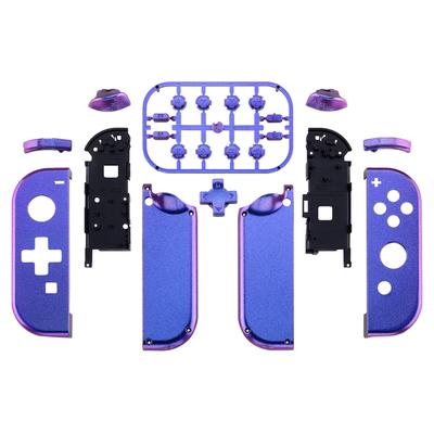 eXtremeRate Handheld Controller Housing Compatible with Switch and Switch Also Comes with a Full Set of Buttons and Console Case Not Blue Chameleon