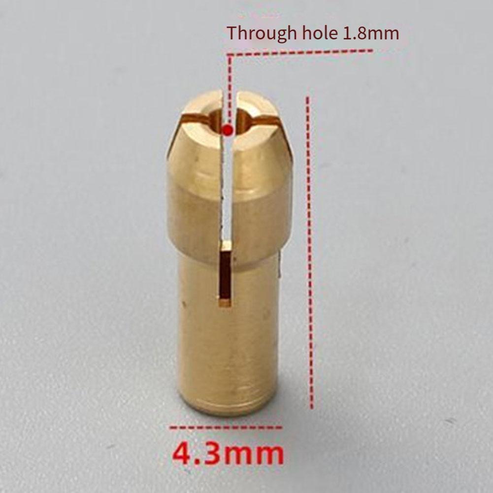 Electric Grinder Accessory Drill Chuck Adapter Stable Clamping Anti-slippage Design 10pcs Drill Chucks Adapter