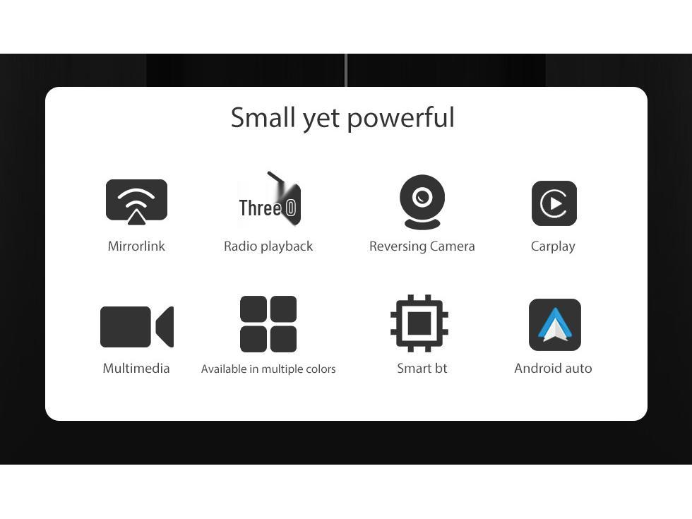 Ecran Wireless CarPlay de 7 inch - Exclusiv Transfrontalier