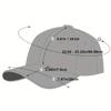 Sunset Pattern Embroidery Baseball Cap Washed Cotton Baseball Hats Retro Peaked Cap  For Man Women
