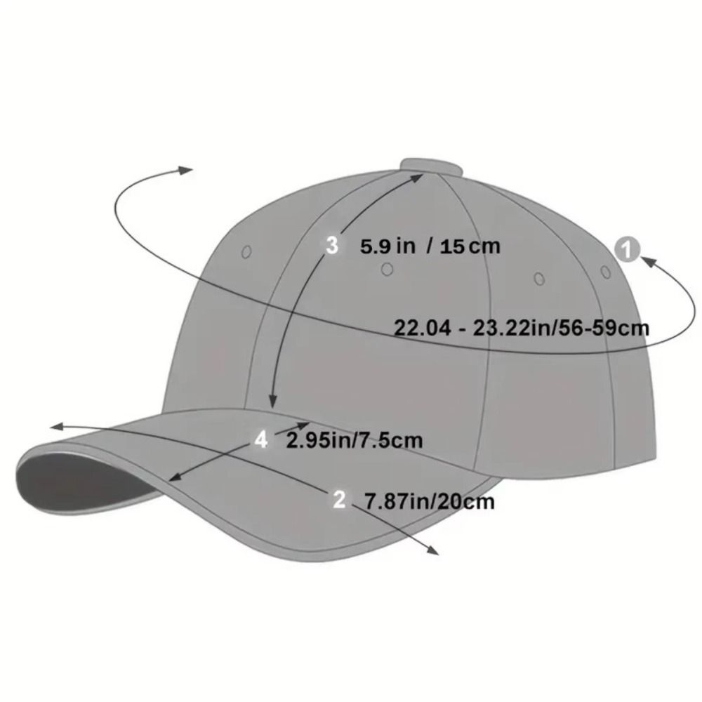 Sunset Pattern Embroidery Baseball Cap Washed Cotton Baseball Hats Retro Peaked Cap  For Man Women