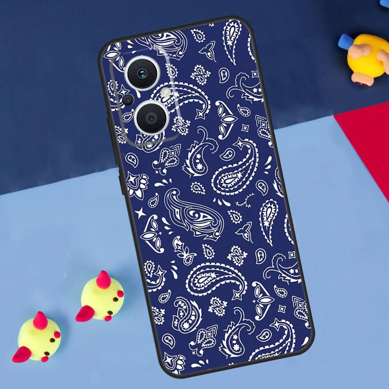 Royal Bandana Paisley For OPPO Reno 14 13 12 11 10 Pro 8T 11F 12F 13F 14F 7 8 Lite OPPO Find X8 X6 X5 X9 Pro Case