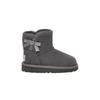UGG Idris Comfortable, Fleece Lined Snow Boots Kids' Cotton Boots Children Aged 3 7 Years Old Charcoal Gray 1118888T-CHRC